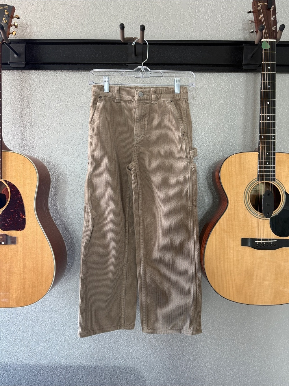 Pacsun Kids Taupe Corduroy Work Pants